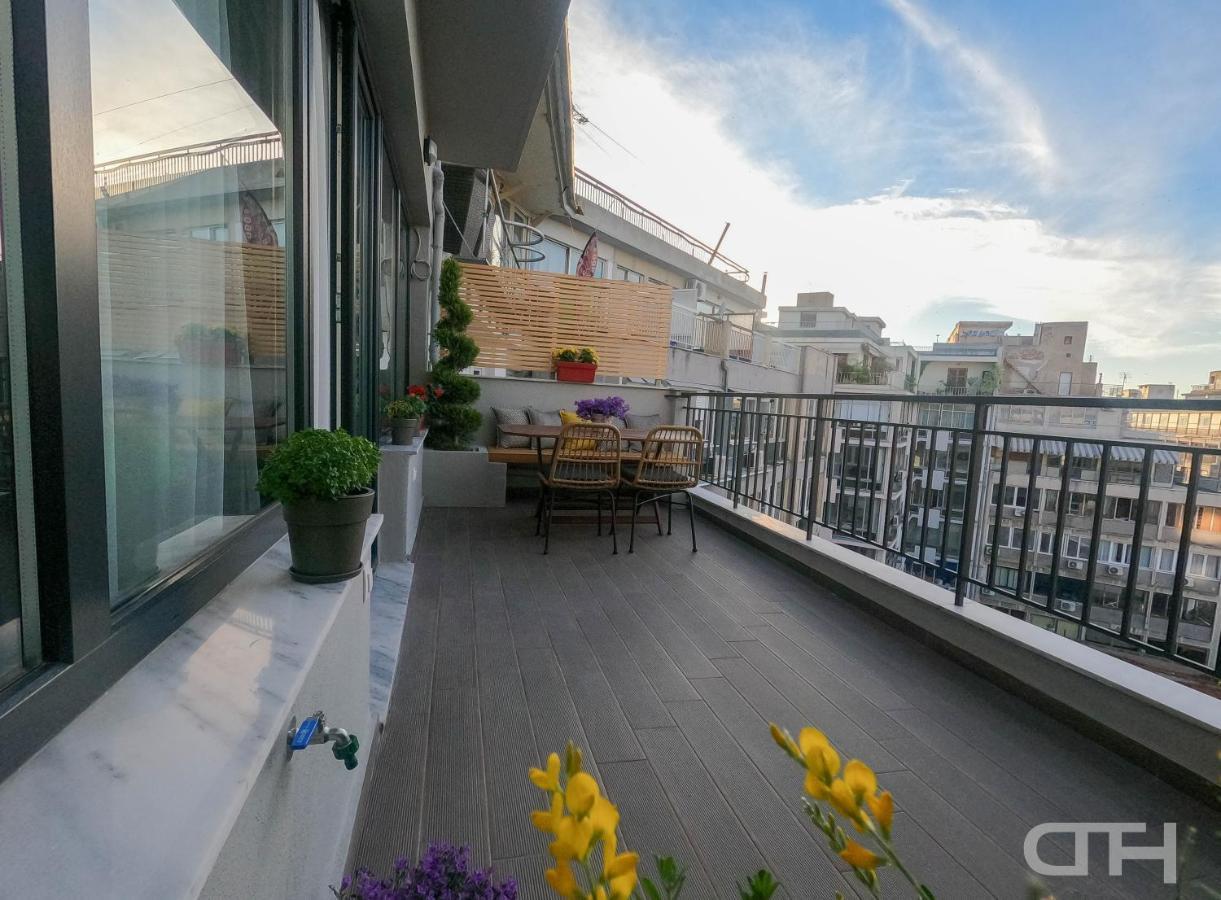 Luxury 80M2 Apartment With Balcony Downtown เทสซาโลนิกิ ภายนอก รูปภาพ