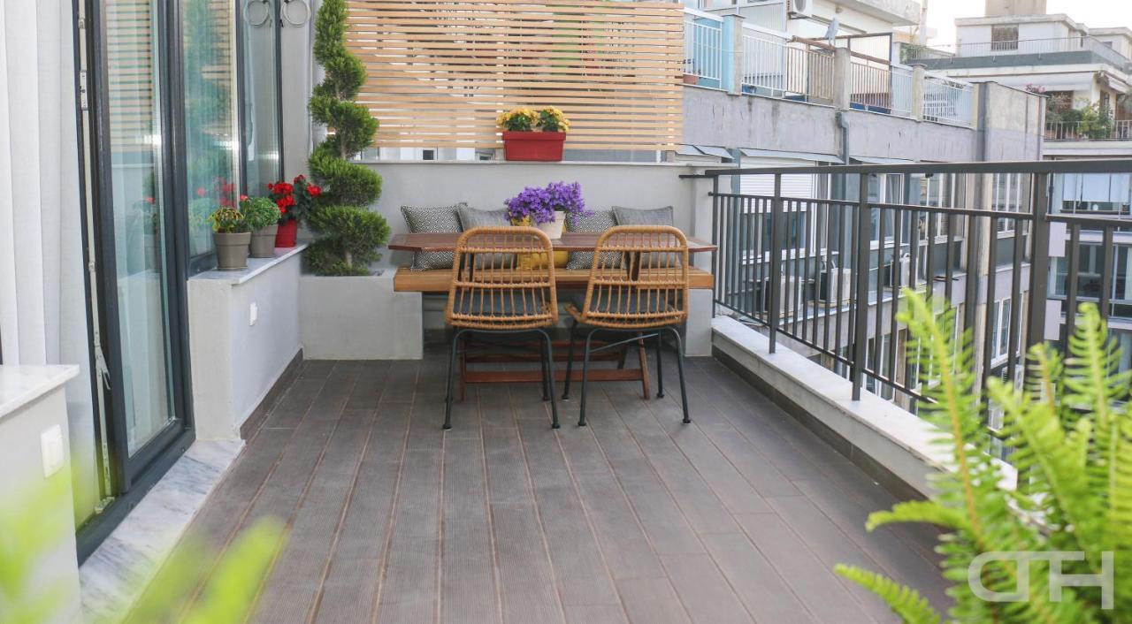 Luxury 80M2 Apartment With Balcony Downtown เทสซาโลนิกิ ภายนอก รูปภาพ