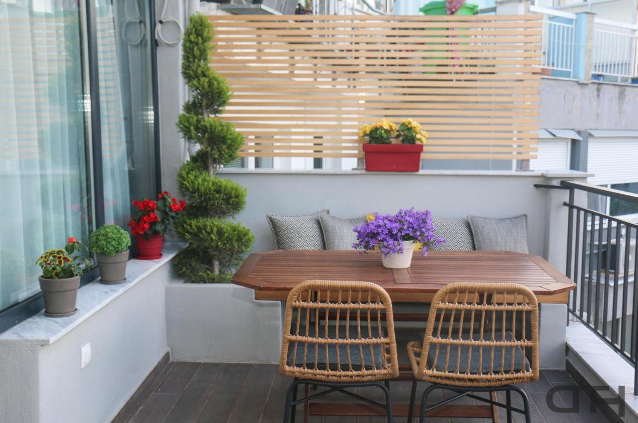 Luxury 80M2 Apartment With Balcony Downtown เทสซาโลนิกิ ภายนอก รูปภาพ