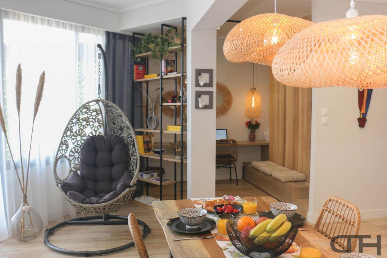 Luxury 80M2 Apartment With Balcony Downtown เทสซาโลนิกิ ภายนอก รูปภาพ